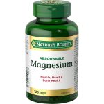 ABSORBABLE Magnesium-(125)-Nature's Bounty