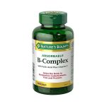 B-Complex ABSORBABLE with Folic Acid Plus Vitamin C-(100)-NATURE'S BOUNTY