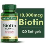 Biotin-10000mcg(120)-Nature's Bounty