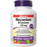 Magnesium Bisglycinate-200mg-(120)-Webber Naturals