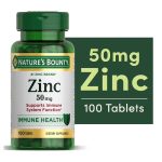 Zinc 50mg(100)-Nature’s Bounty