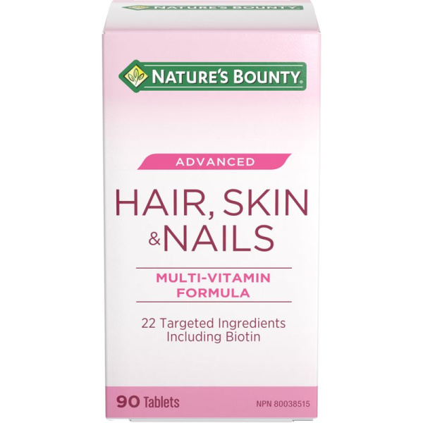 Advanced Hair Skin And Nails - Multi-Vitamin Formula - (90) - Nature's Bounty Advanced Hair Skin And Nails - Multi-Vitamin Formula - (90) - Nature's Bounty