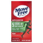 Move Free Advanced Plus MSM with Glucosamine - 5 Signs of Joint Health - (120)