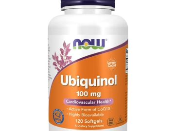 Ubiquinol 100 mg - (the Active Form of CoQ10) - (120) - Now