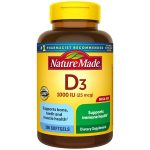 Vitamin D3 1000IU(25 mcg) - (300) - Nature Made